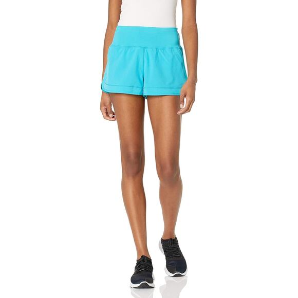C9 by Champion Tempo Teal Knit Premium Running Shorts Size Small Athletic Gym - Picture 1 of 8